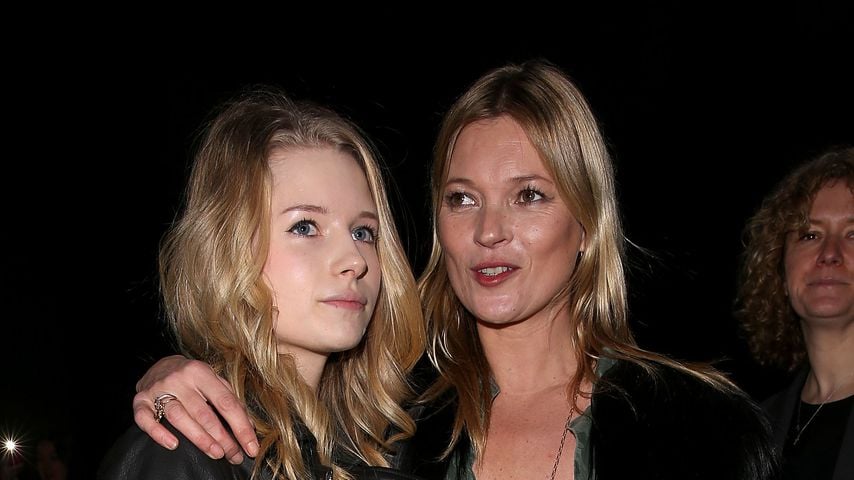 Lottie und Kate Moss 2014 in London