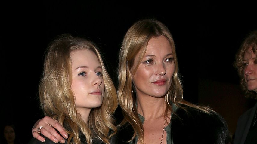 Lottie und Kate Moss, Februar 2014