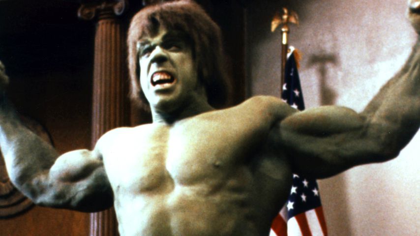 Lou Ferrigno in der Serie "Hulk" 1989