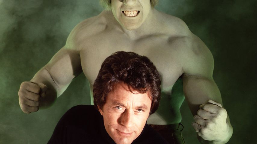 Lou Ferrigno und Bill Bixby in der Serie "Hulk" 1978