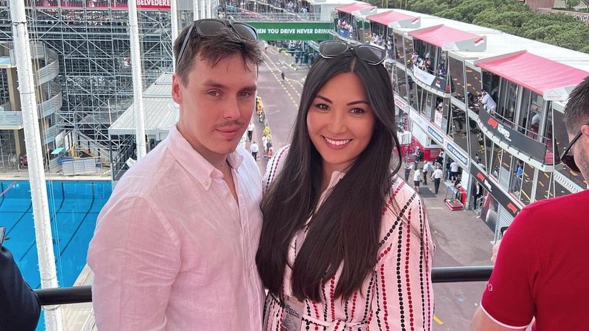 Louis Ducruet mit seiner Frau Marie Chevallier, Mai 2022