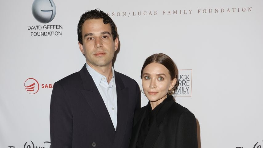 Louis Eisner und Ashley Olsen im September 2021