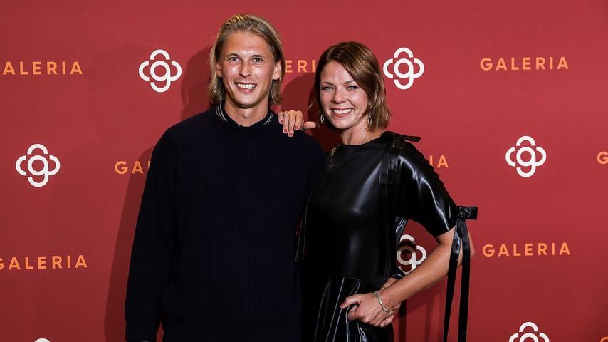 Louis-Freytag Beckmann und Jessica Schwarz im Oktober 2021