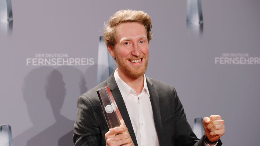 Louis Klamroth beim Deutschen Fernsehpreis 2018