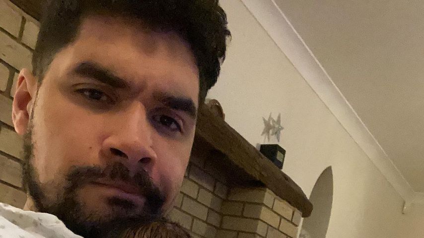 Louis Smith mit seiner Tochter