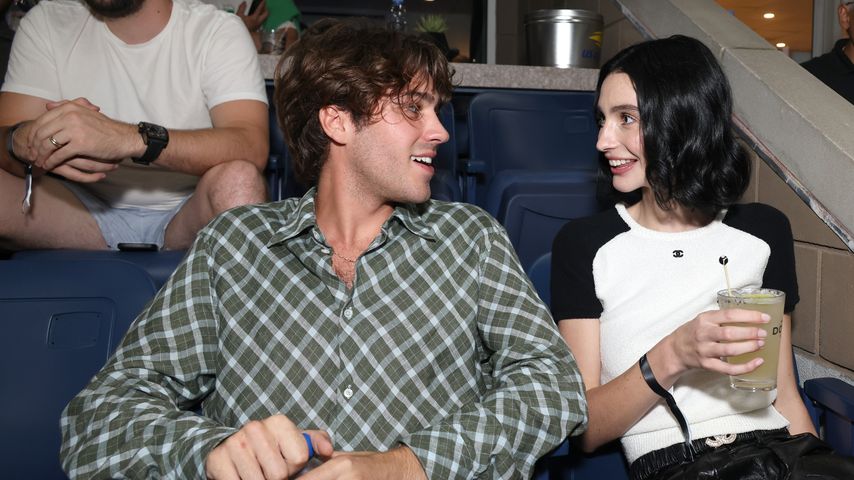Louis Thornton-Allan und Meadow Walker bei den US Open, 2023