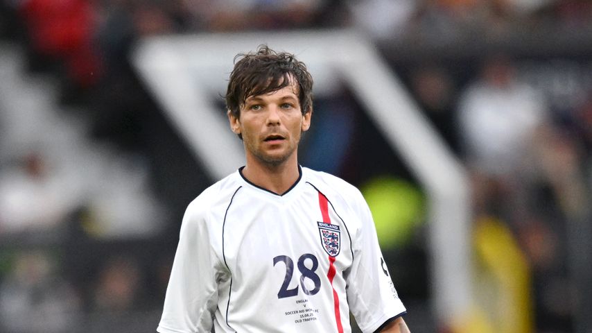 Louis Tomlinson bei Soccer Aid 2025 in Manchester.