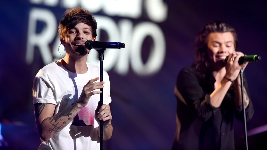 Louis Tomlinson und Harry Styles, 2015