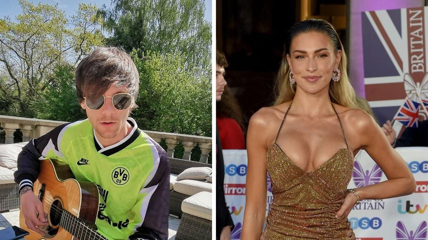 Louis Tomlinson und Zara McDermott turteln im BVB-Look