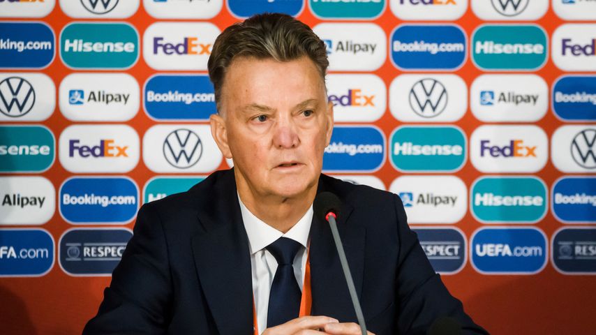 Louis van Gaal im Oktober 2021