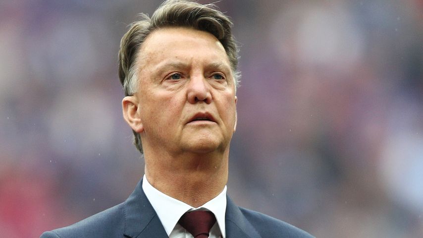 Louis van Gaal im Wembley Stadion im May 2016