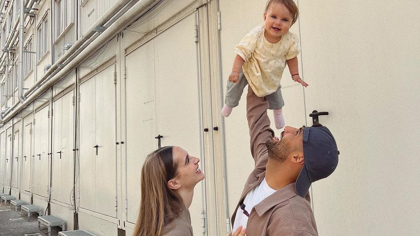 Louisa, Imani und Nader Jindaoui im Juli 2022