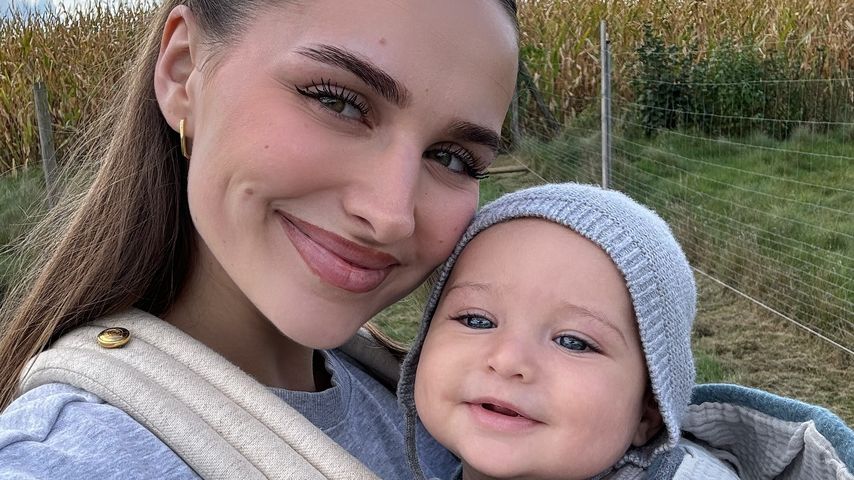 Louisa Jindaoui mit ihrem Sohn Nidal, September 2024