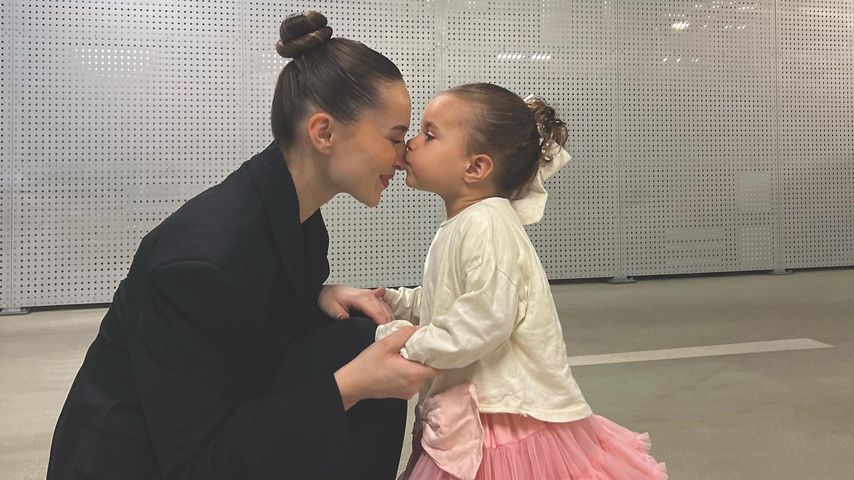 Louisa Jindaoui mit ihrer Tochter Imani