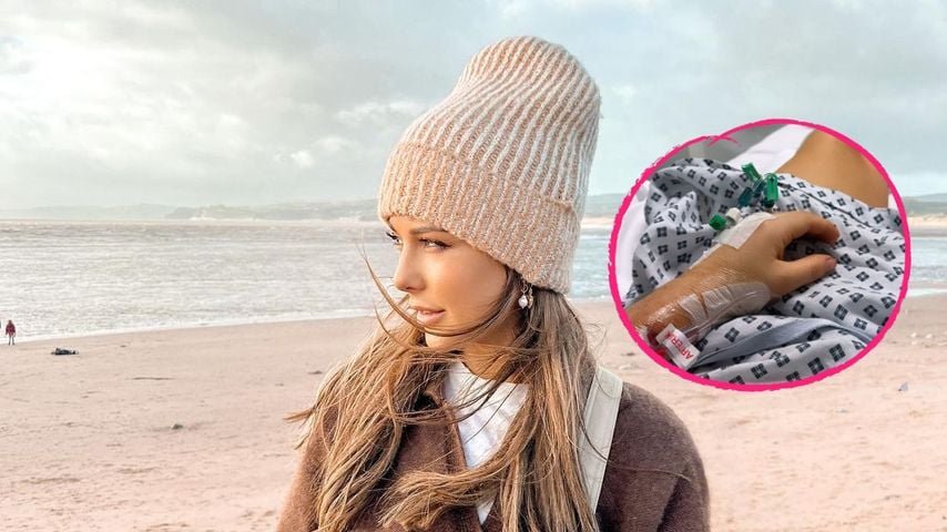 Louise Thompson meldet sich schon wieder aus dem Krankenhaus