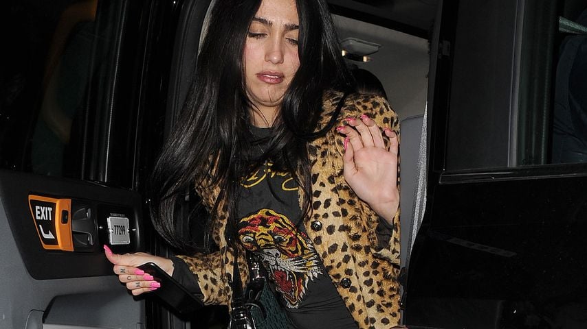 Lourdes bei einer Party in London