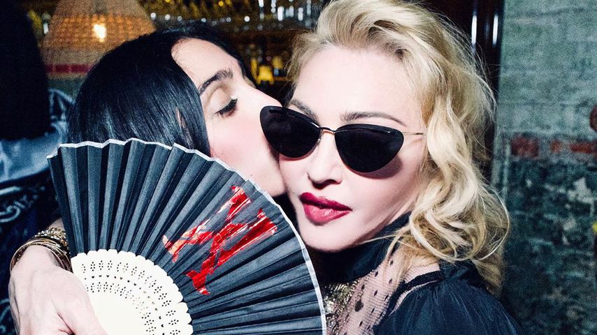 Lourdes und Madonna in London im Februar 2020