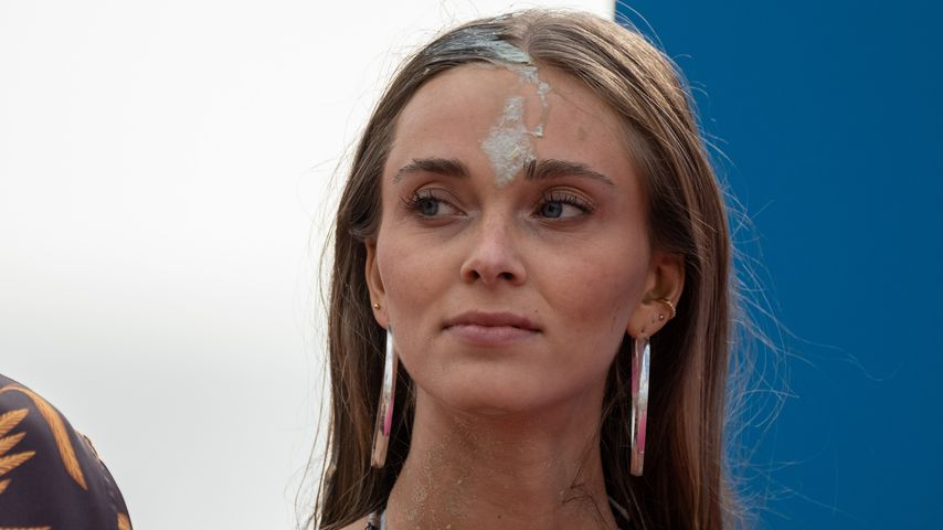 "Love Island"-Cindy bei einem Spiel