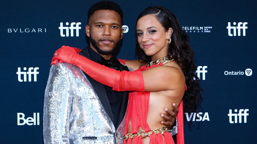 Lovell Adams-Gray und Kiana Madeira auf dem Toronto International Film Festival im September 2022