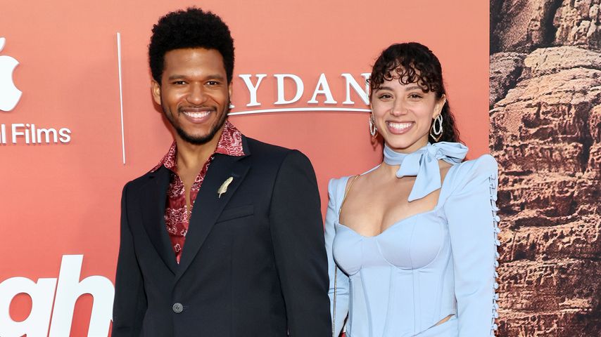 Lovell Adams-Gray und Kiana Madeira im April 2023