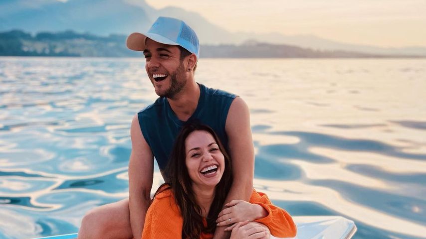 Luca Hänni und Christina Luft im August 2022