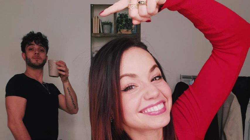 Luca Hänni und Christina Luft im Dezember 2021
