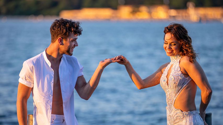 Luca Hänni und Christina Luft