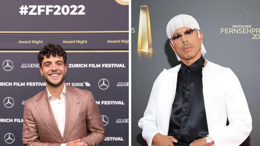 Collage: Luca Hänni und Jorge González