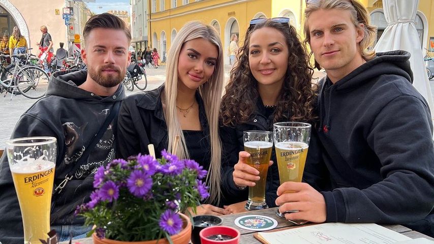 Luca, Jenny, Laura und Leon, "Love Island"-Finalisten 2023