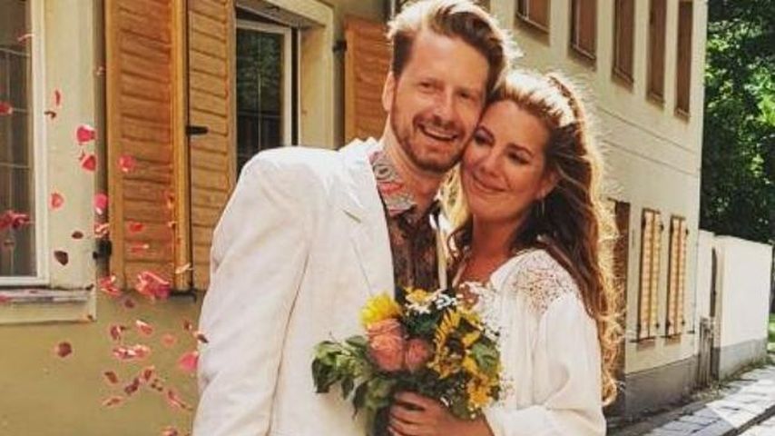 Luca Schaub bei seiner Hochzeit