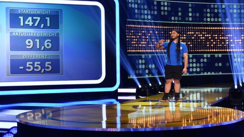 Luca im "The Biggest Loser"-Finale