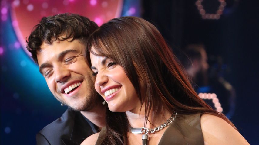 Luca und Christina Hänni im Oktober 2023