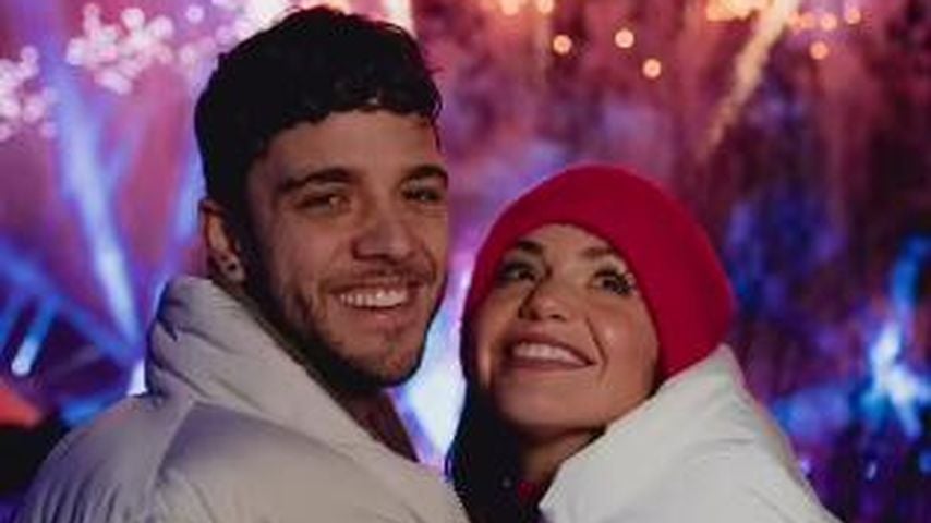 Sänger Luca Hänni und seine Frau Christina