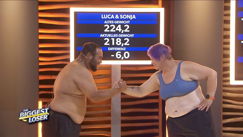 Luca und Sonja bei "The Biggest Loser"