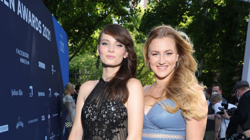 Luca Vanak und Dascha Carriero bei den Green Awards 2021