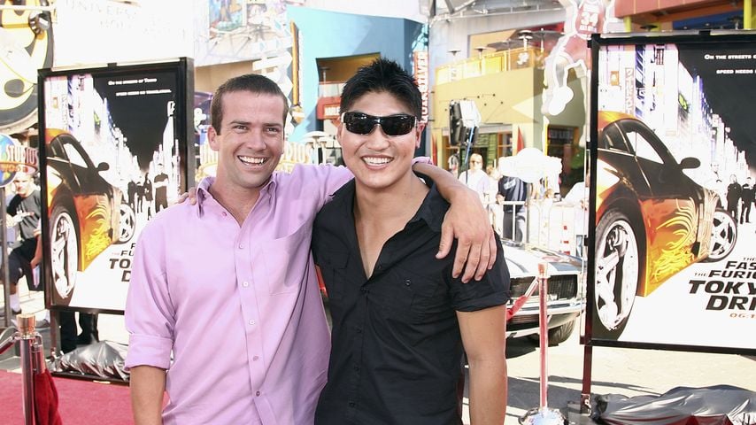 Lucas Black und Brian Tee bei der Premiere von "The Fast and the Furious: Tokyo Drift" in Los Angeles, 2006