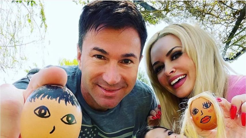 Daniela Katzenberger und Familie senden lustige Ostergrüße