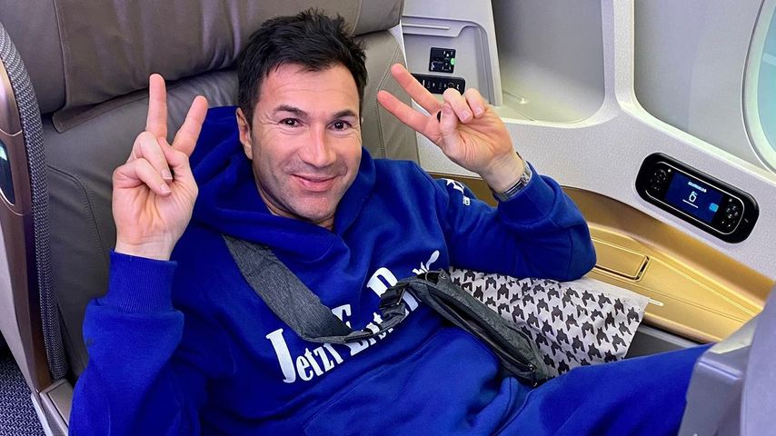 Lucas Cordalis auf dem Weg nach Australien im Januar 2023