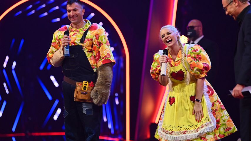 Lucas Cordalis und Daniela Katzenberger im "The Masked Singer"-Finale