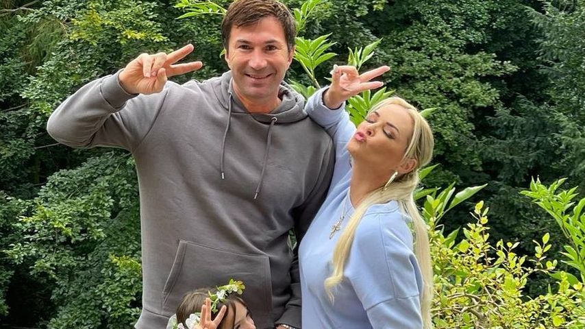 Lucas Cordalis und Daniela Katzenberger mit Tochter Sophia