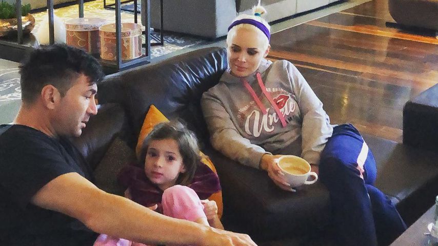 Lucas Cordalis und Daniela Katzenberger mit Tochter Sophia