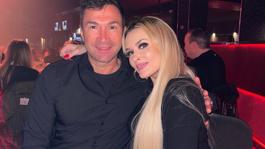Dschungelcamp-Teilnehmer Lucas Cordalis mit seiner Frau Daniela Katzenberger