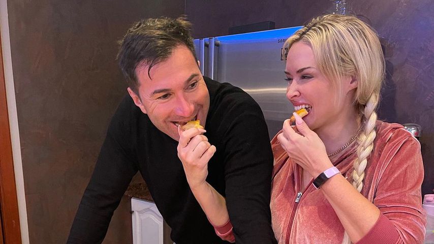 Lucas Cordalis und Daniela Katzenberger im Dezember 2021
