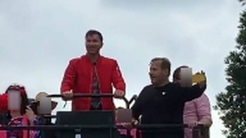 Lucas Cordalis und Willi Herren beim "Schlagermove"
