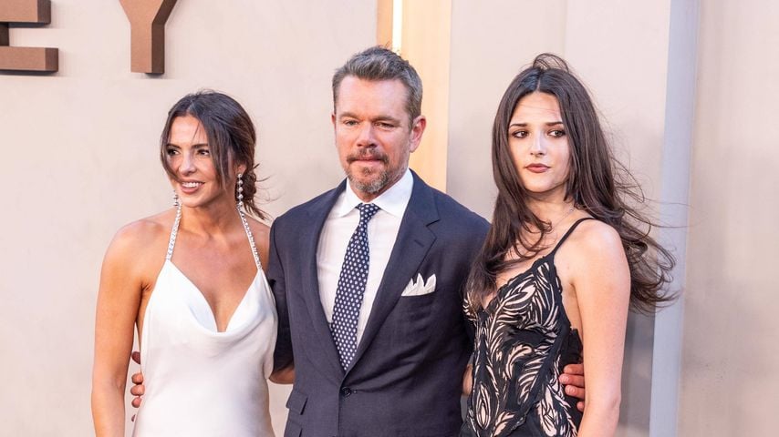 Selten so privat: Matt Damon zeigt seine Tochter