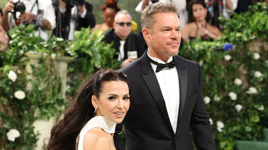 Luciana und Matt Damon bei der Met Gala 2024