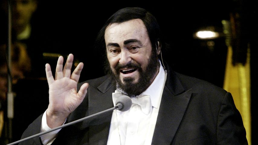 Opernsänger Luciano Pavarotti