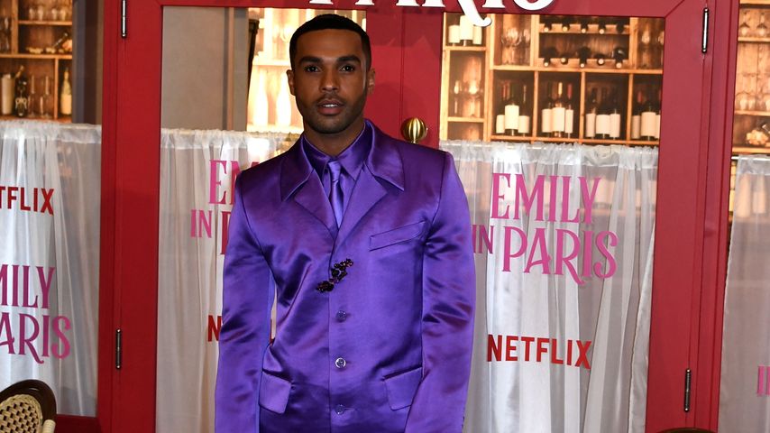 Lucien Laviscount bei der Premiere von "Emily in Paris", 2022