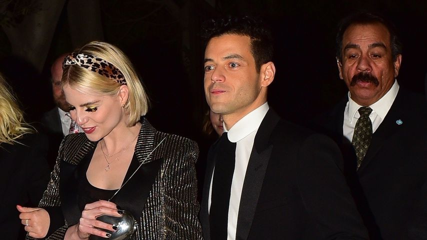 Lucy Boynton und Rami Malek am 4. Januar in Los Angeles