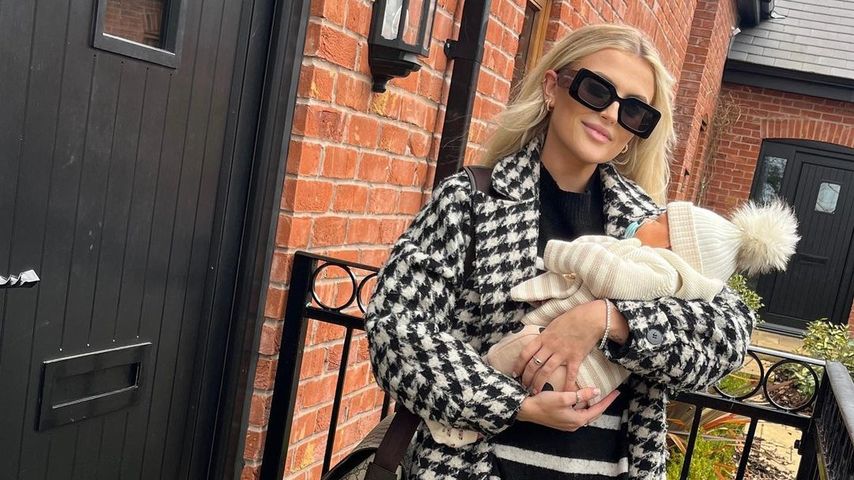 Lucy Fallon mit ihrem Sohn Sonny